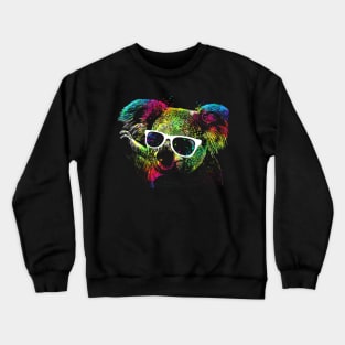 Technicolor Koala Crewneck Sweatshirt